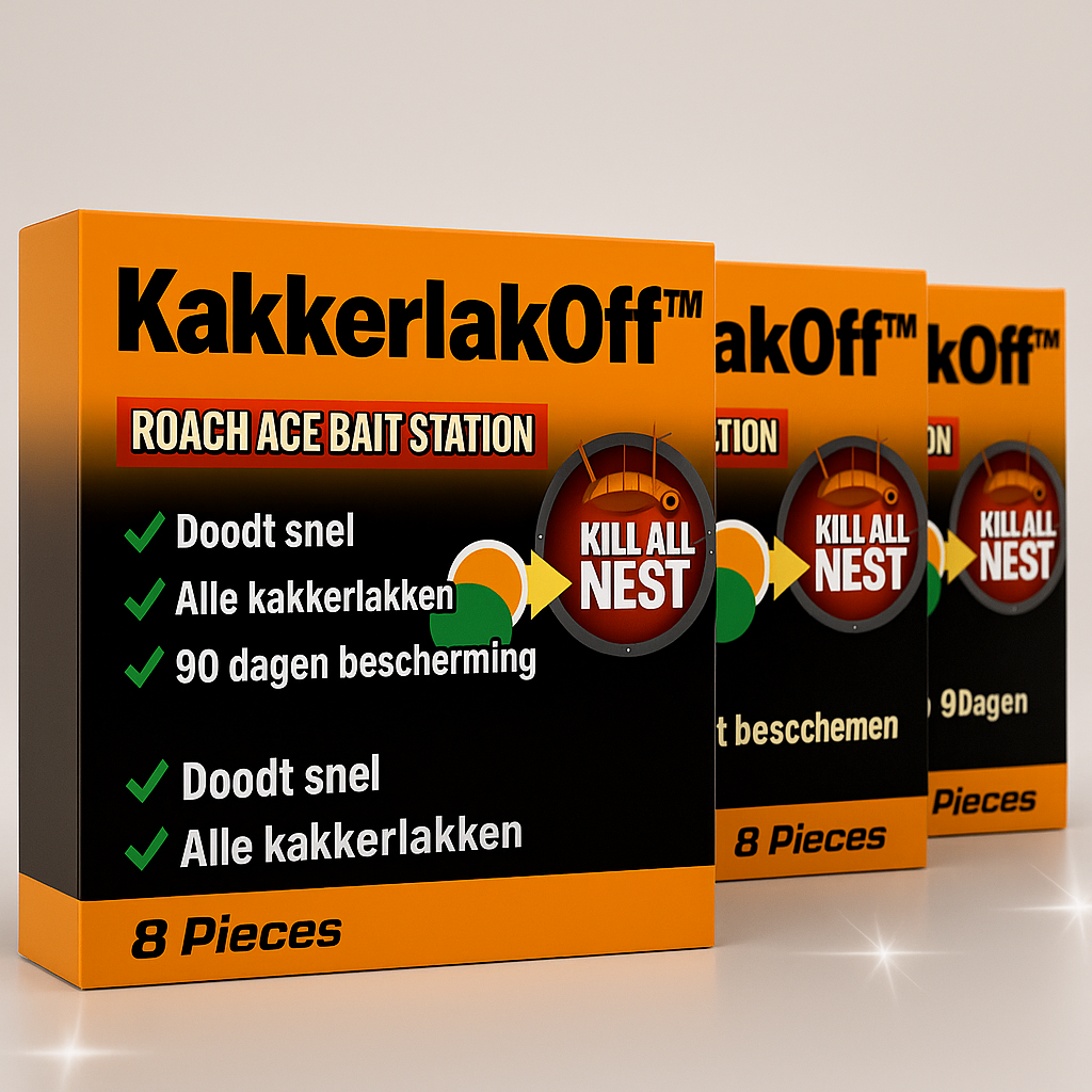 KakkerlakOff™ Cockroach Killing Gel