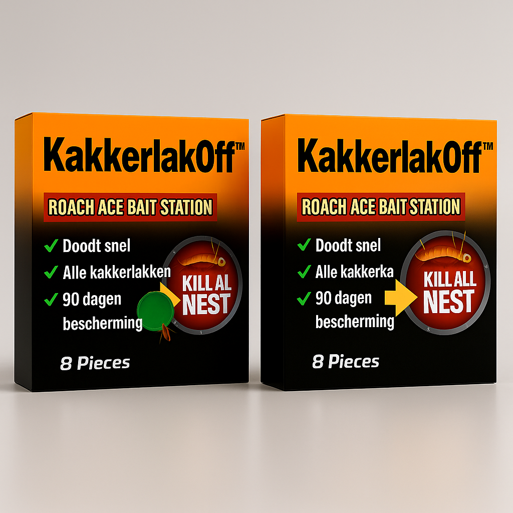 KakkerlakOff™ Cockroach Killing Gel